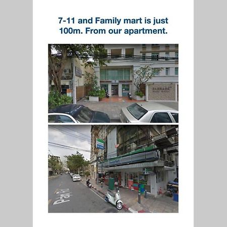 Apartmán P2 Silom Large 2Beds Full Kitchen Wifi 4-6Pax Bangkok Exteriér fotografie